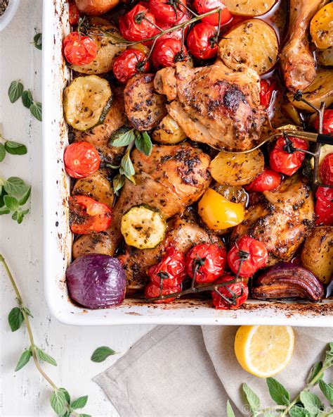 One-Pan Mediterranean Chicken Bake